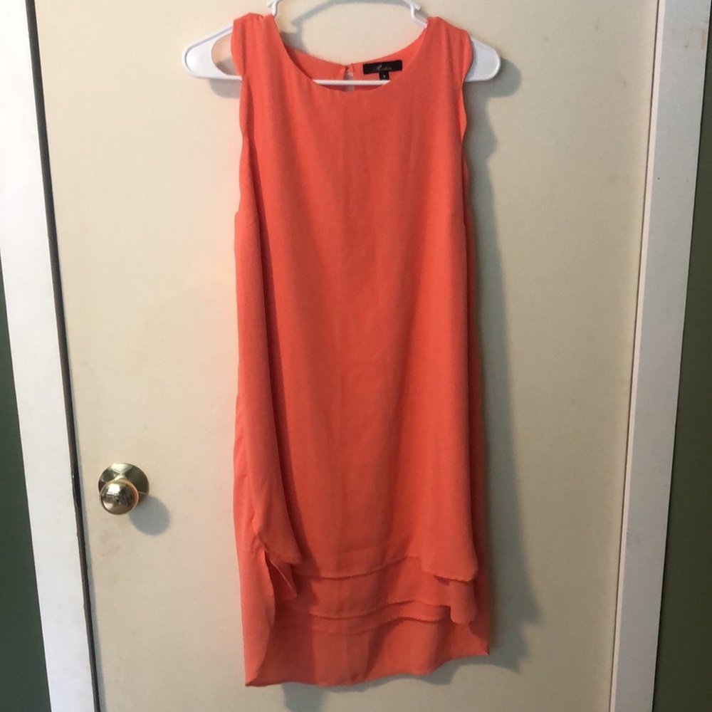 Monteau- Coral dress, Medium